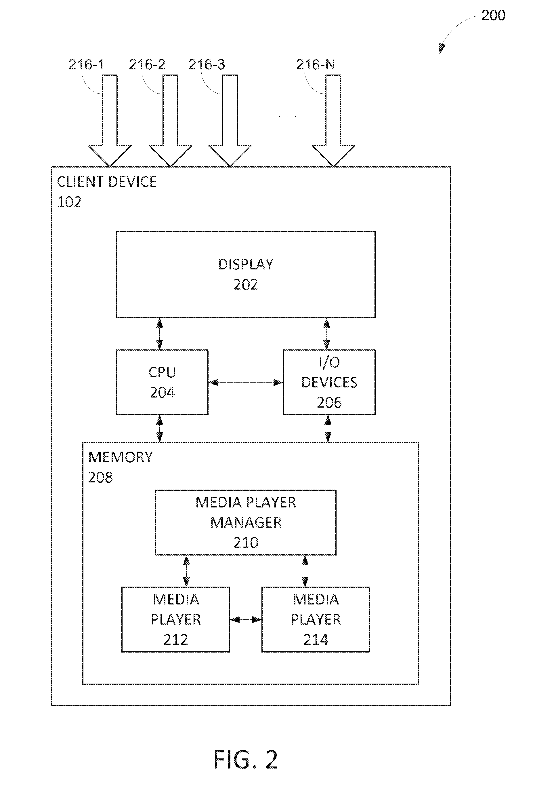 Preloading and switching streaming videos