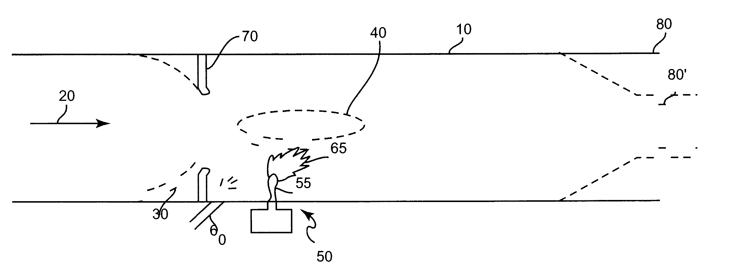 Improved Plasma Torch for Ignition, Flameholding and Enhancement of Combustion in High Speed Flows