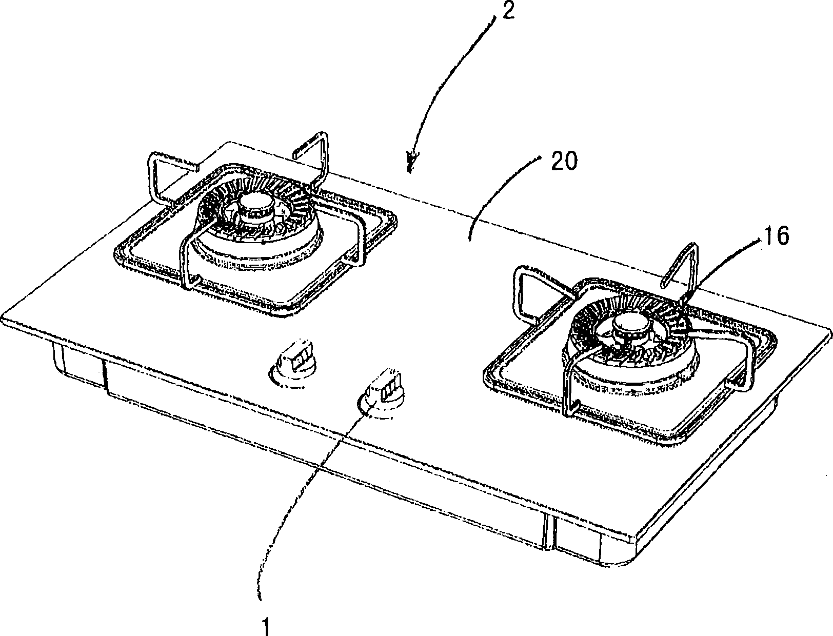 Control knob for cooling tool and cooking tool with the same