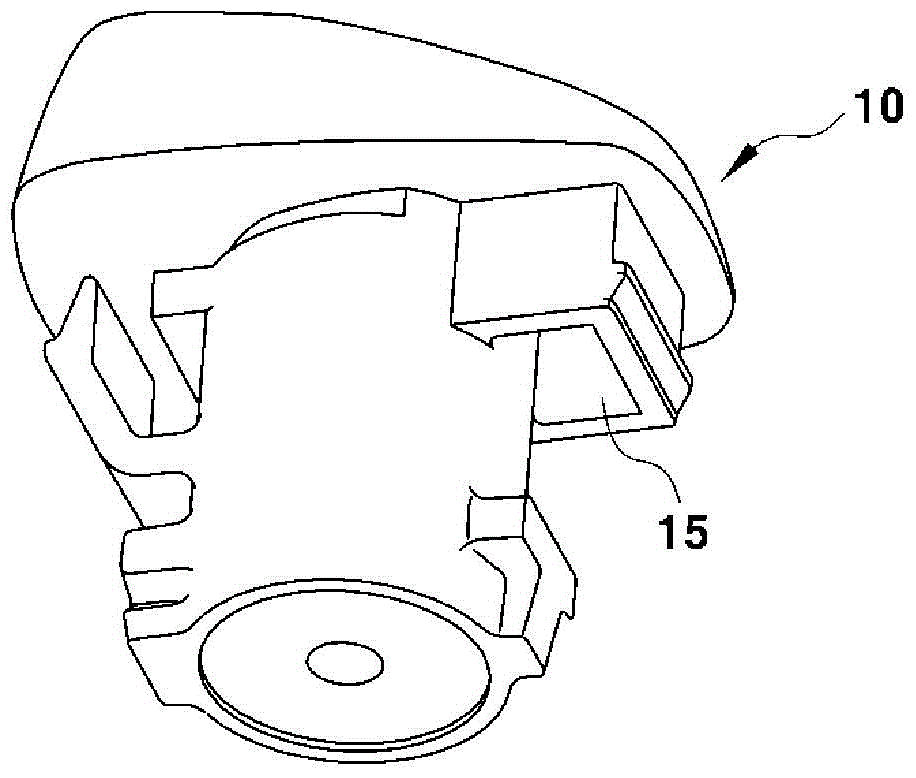 Spray washer nozzle for vehicle