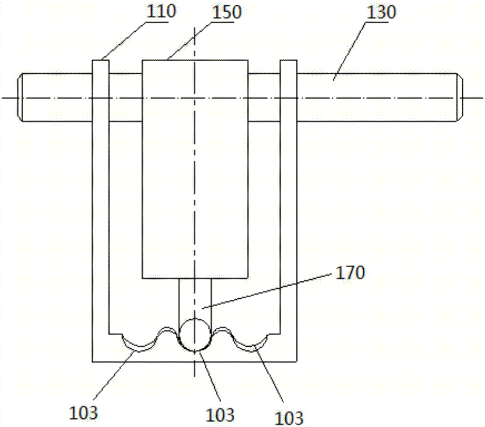 Gear shifting integrated device and transmission