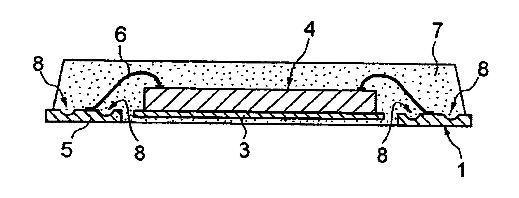 Lead frame and semiconductor package having a groove formed in the respective terminals for limiting a plating area
