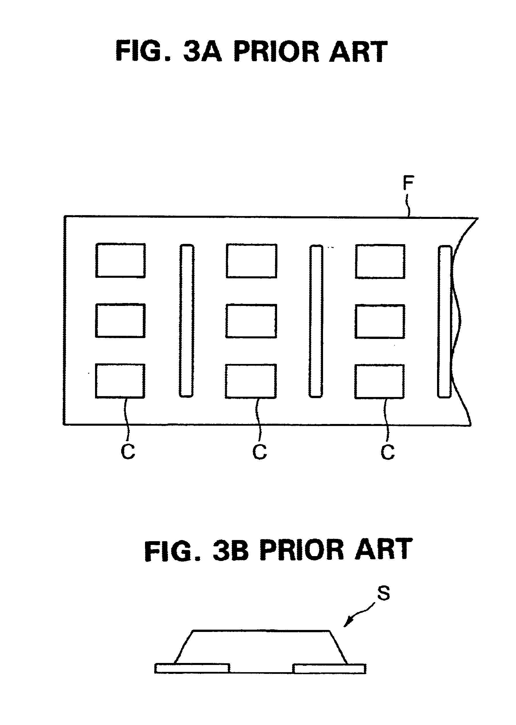 Lead frame and semiconductor package having a groove formed in the respective terminals for limiting a plating area