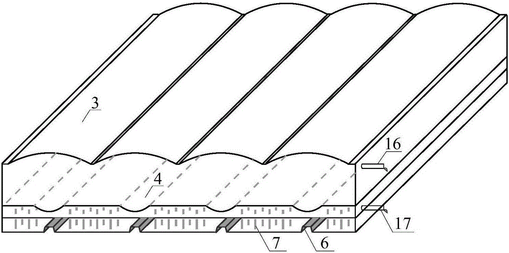 Floating sea water desalination film with backheating capillary action