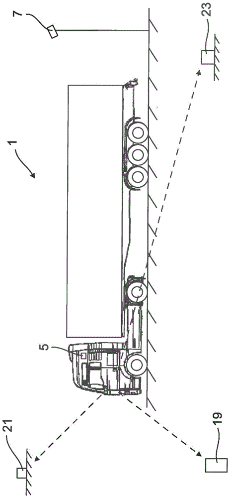 Device and method for supporting a driver of a vehicle, in particular a commercial vehicle