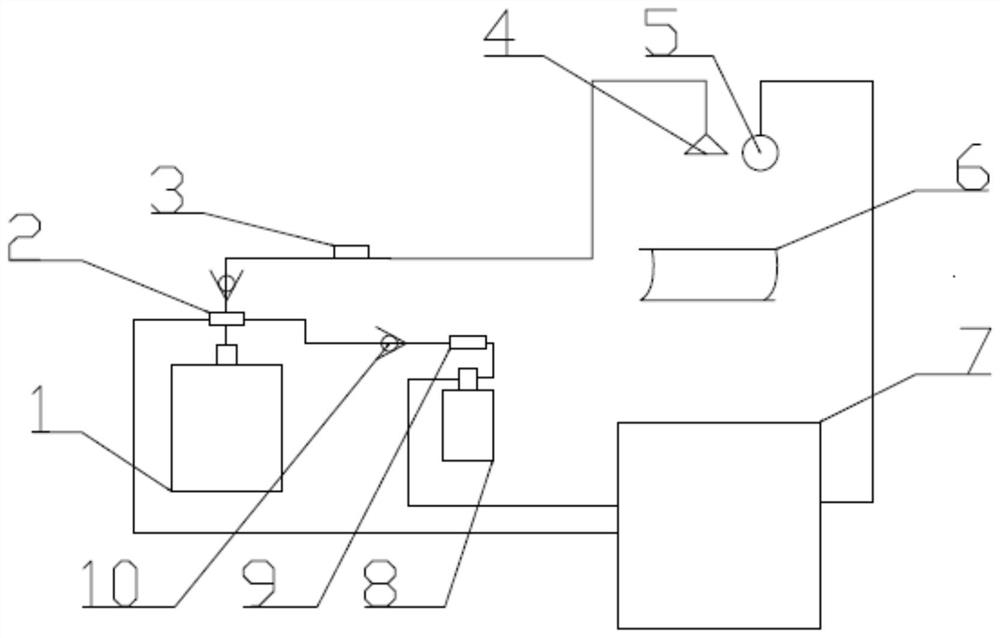 Non-contact online cleaning detection and analysis system, device and analysis method