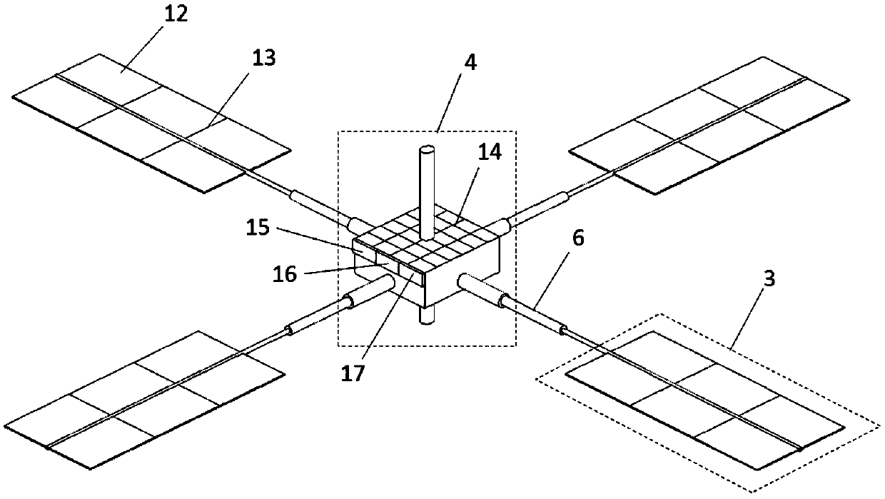 A three-axis attitude control actuator for solar sail spacecraft