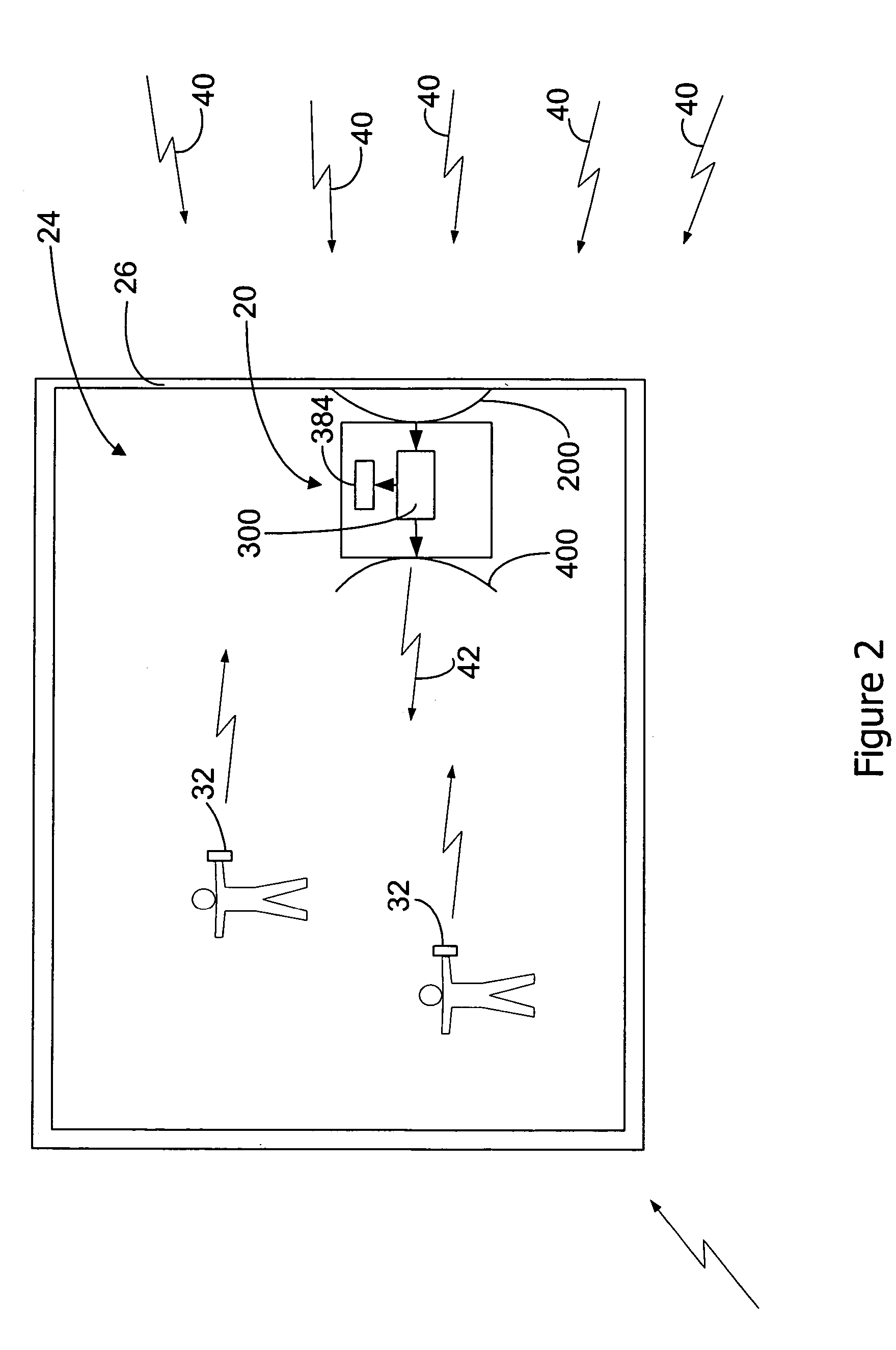 Repeater system for strong signal environments