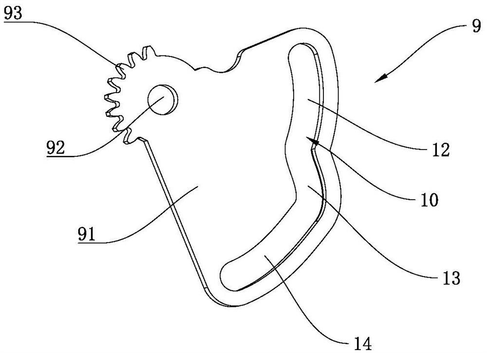 Cam control mechanism of continuous ejection clip applier