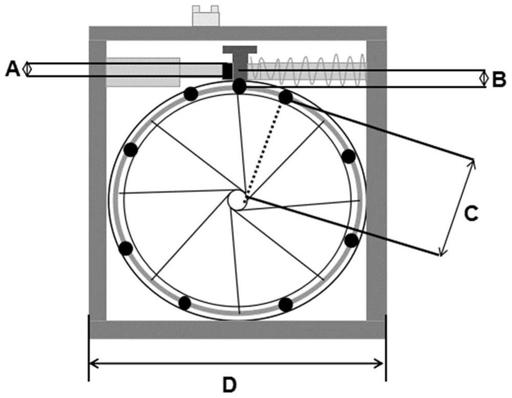 Blade type rapid mechanical optical switch based on piezoelectric driving