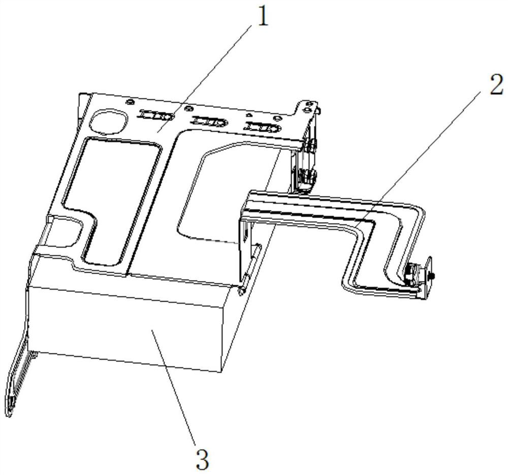 A kind of pcie card fixing device and fixing method