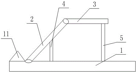 Projector fixing device