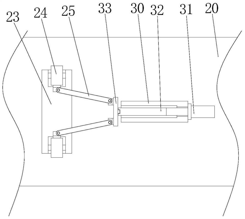 An automatic flanging equipment for reinforced plate production