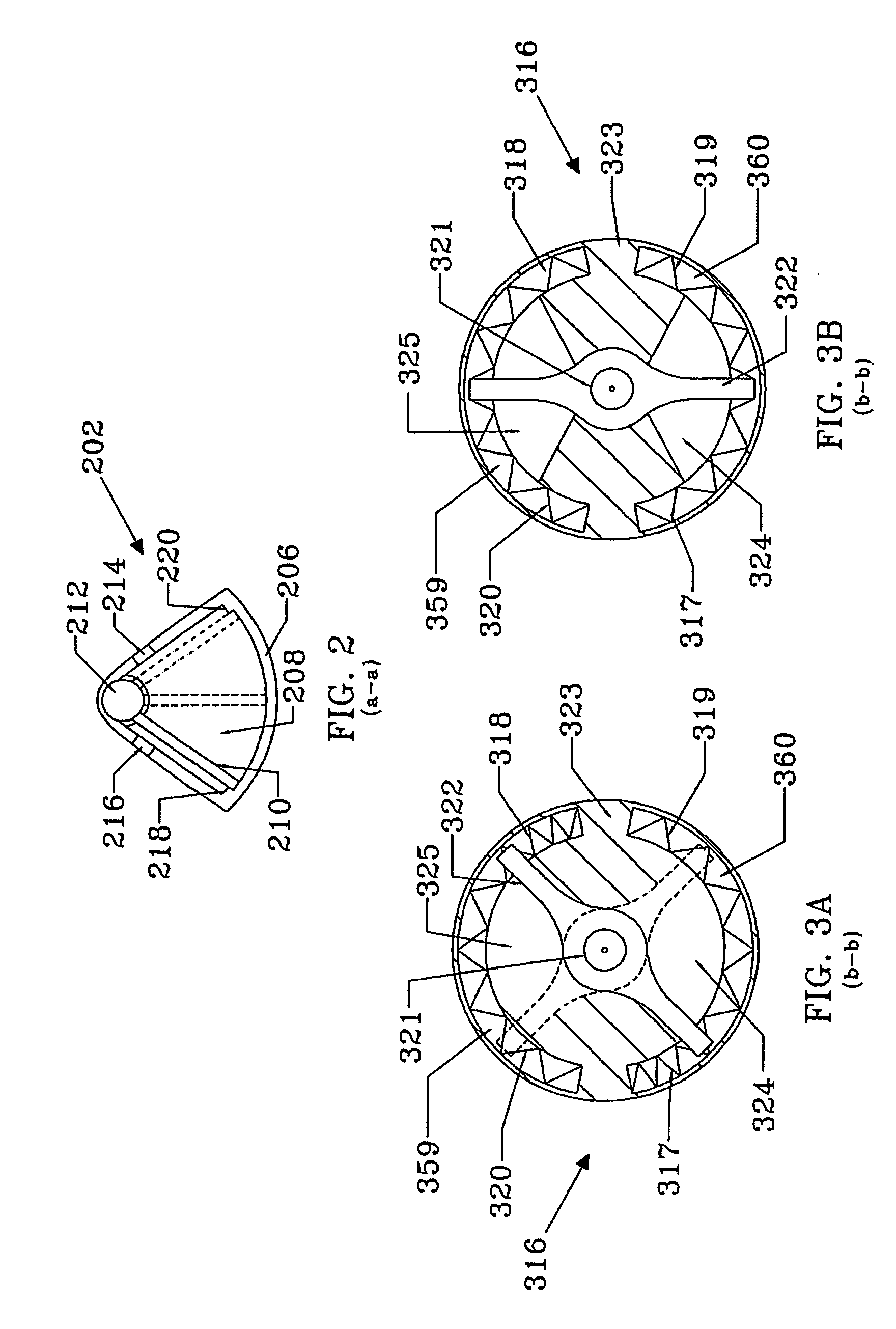 Further improved reversing flow catalytic converter for internal combustion engines