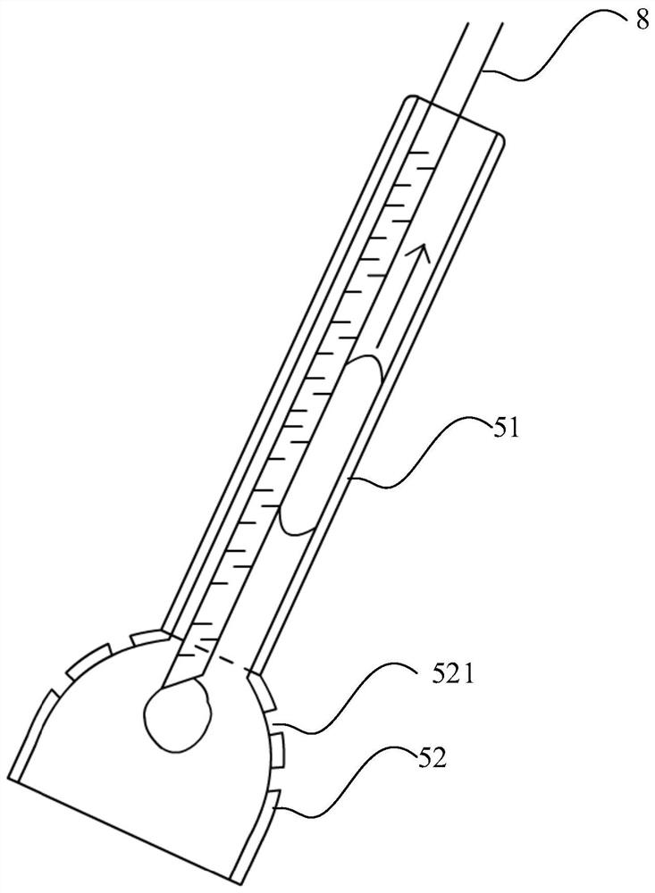 Device for inhibiting bubbles in printing ink