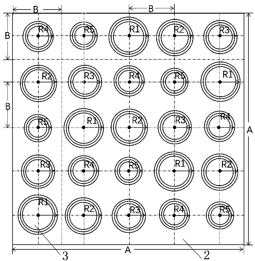 A broadband polarization-insensitive metamaterial in the terahertz band