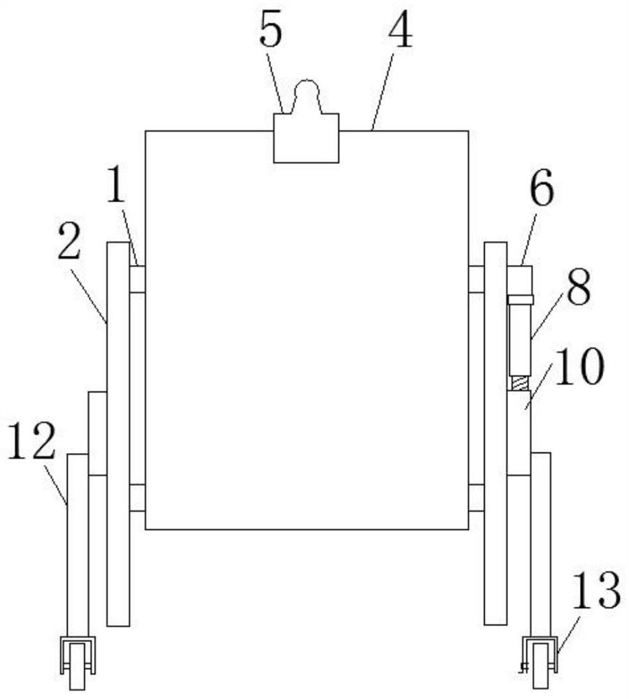 Portable drawing board for costume design