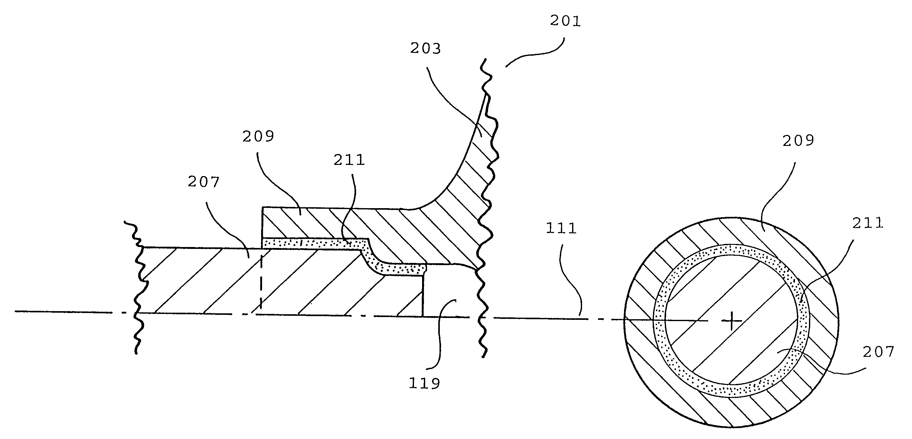 Metal injection molded turbine rotor and metal injection molded shaft connection attachment thereto