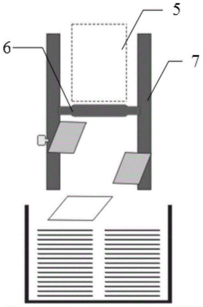 A ballot receiving system and method for sorting ballots