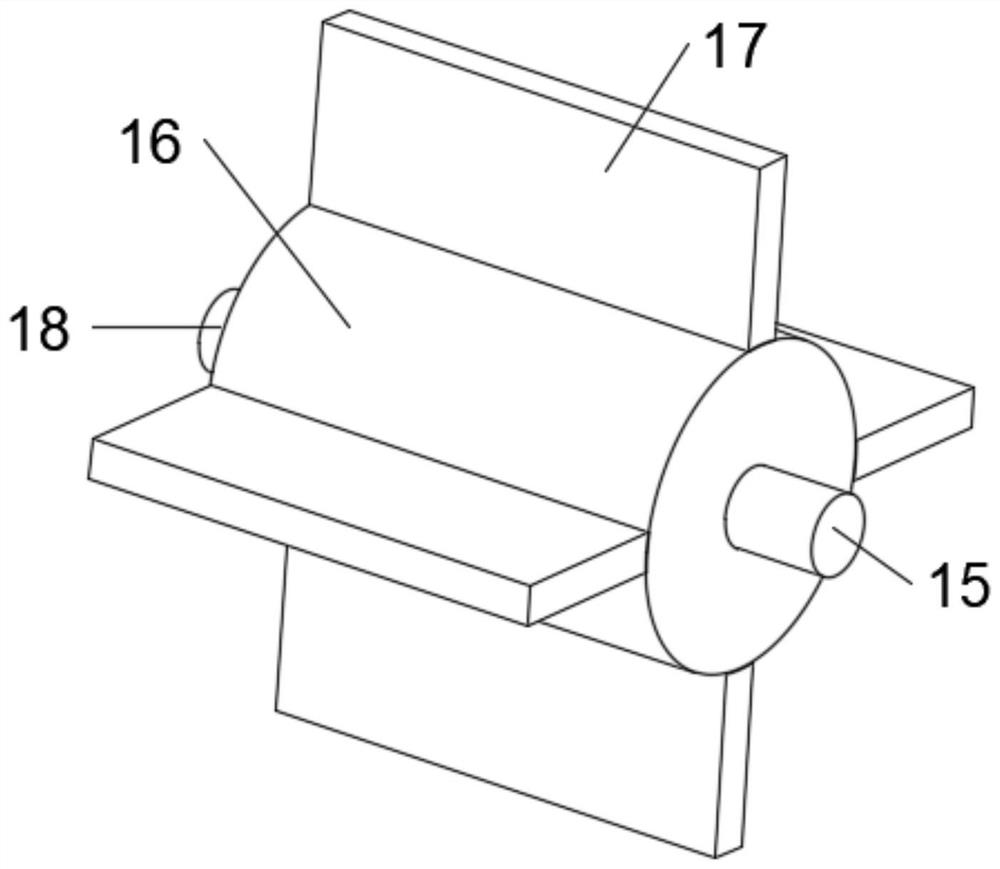 Road construction pavement crushing device