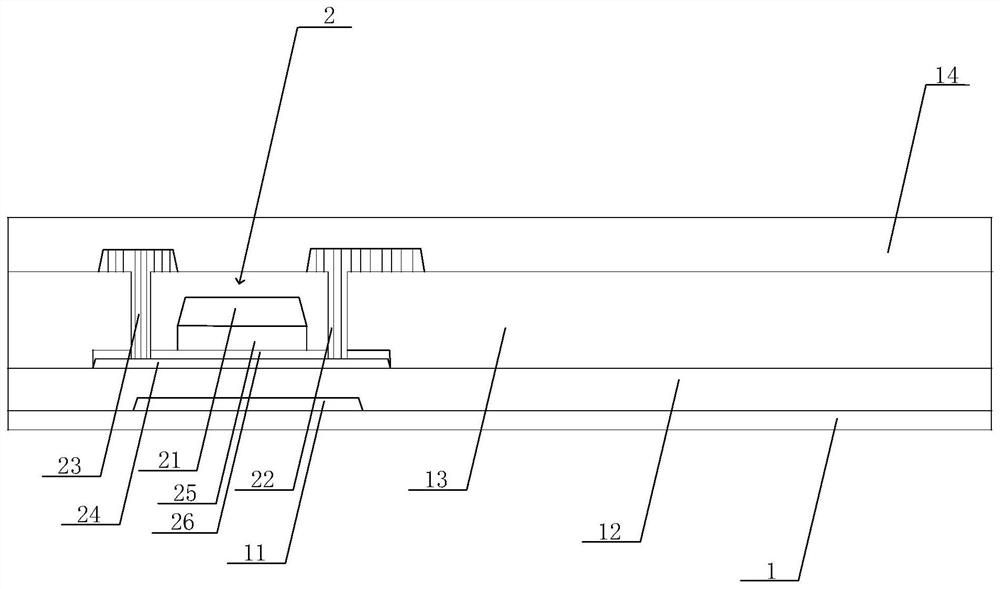 A kind of array substrate and its manufacturing method