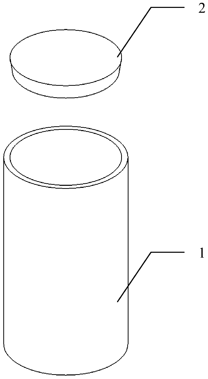 NdFeB alloy vacuum melting method