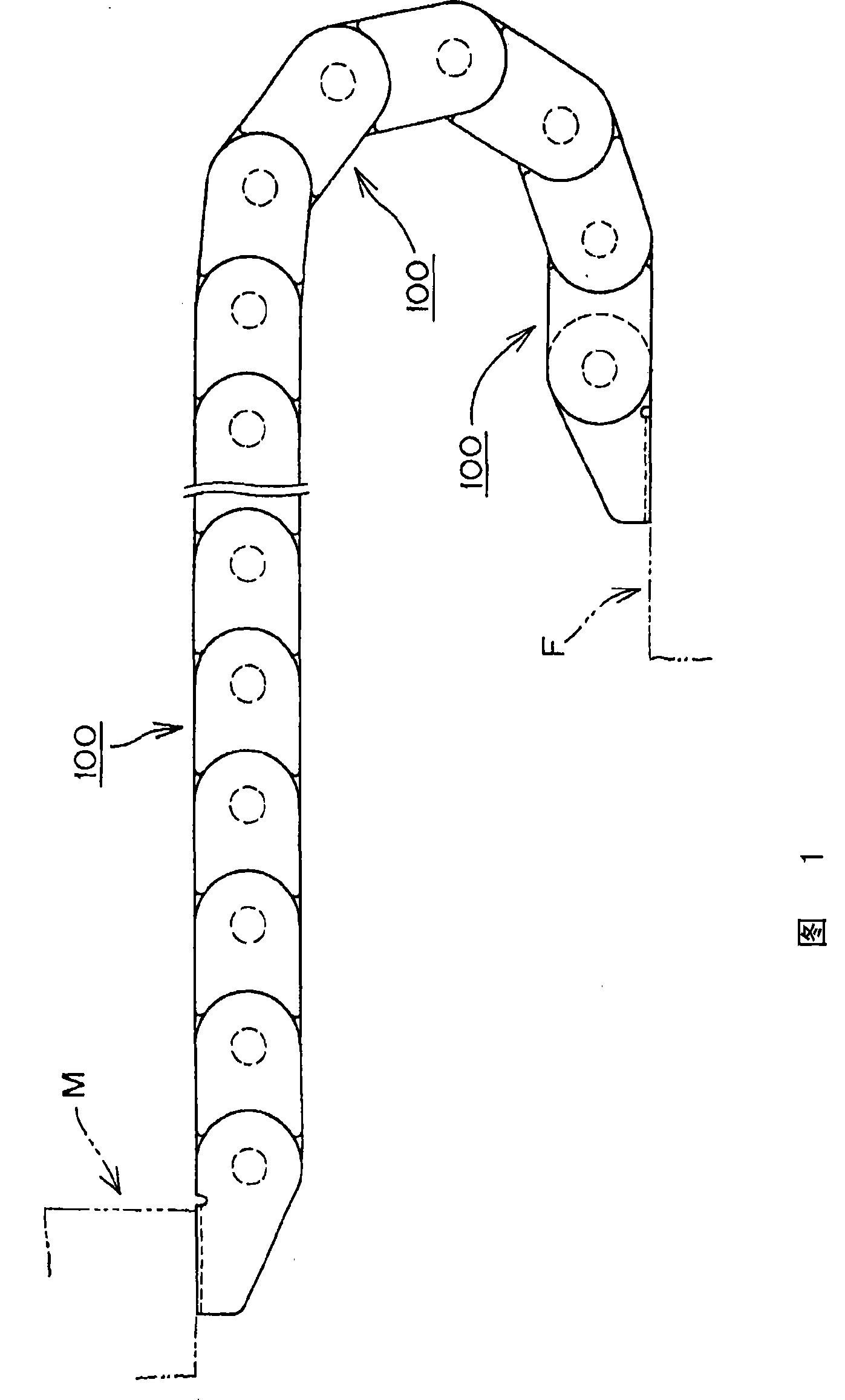 Cable protective guiding apparatus