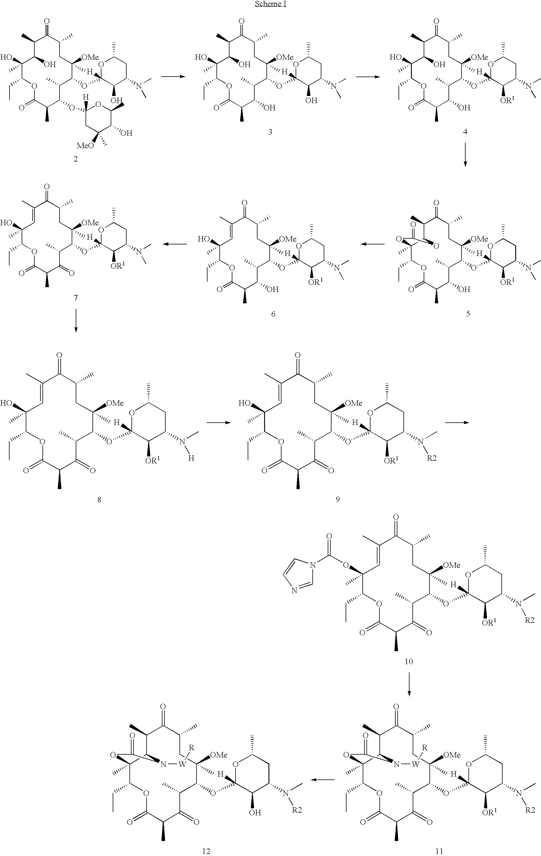 Ketolide Derivatives as Antibacterial Agents
