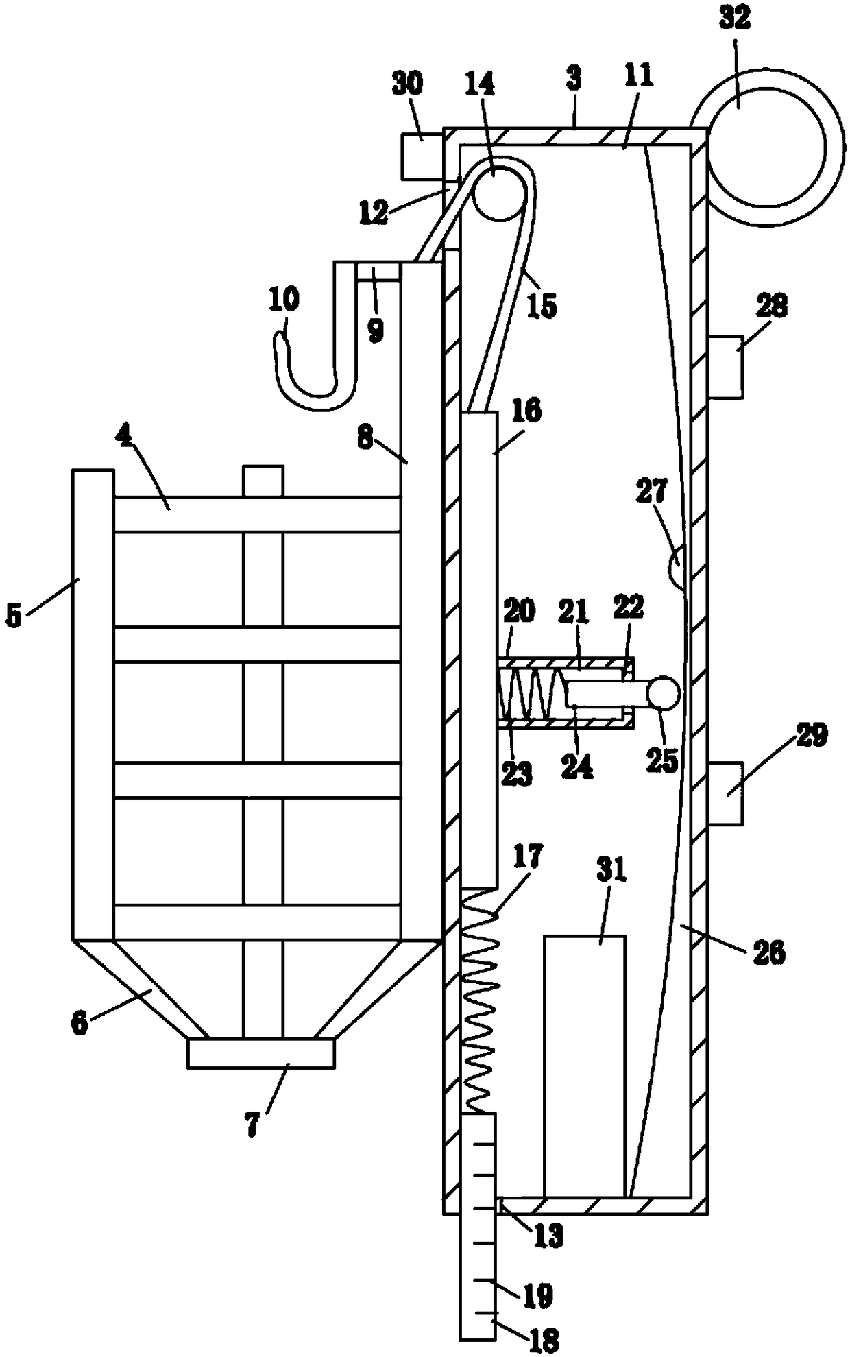 Bottle sleeve device with warning function