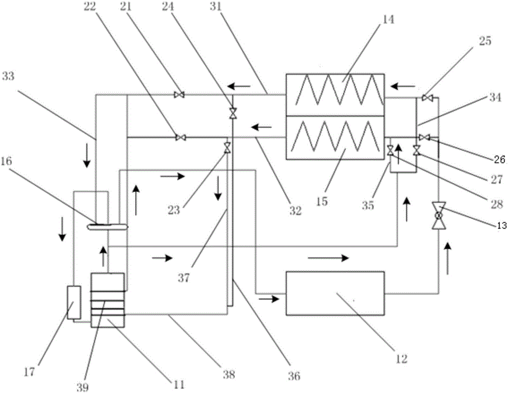 Air conditioning unit and control method for same