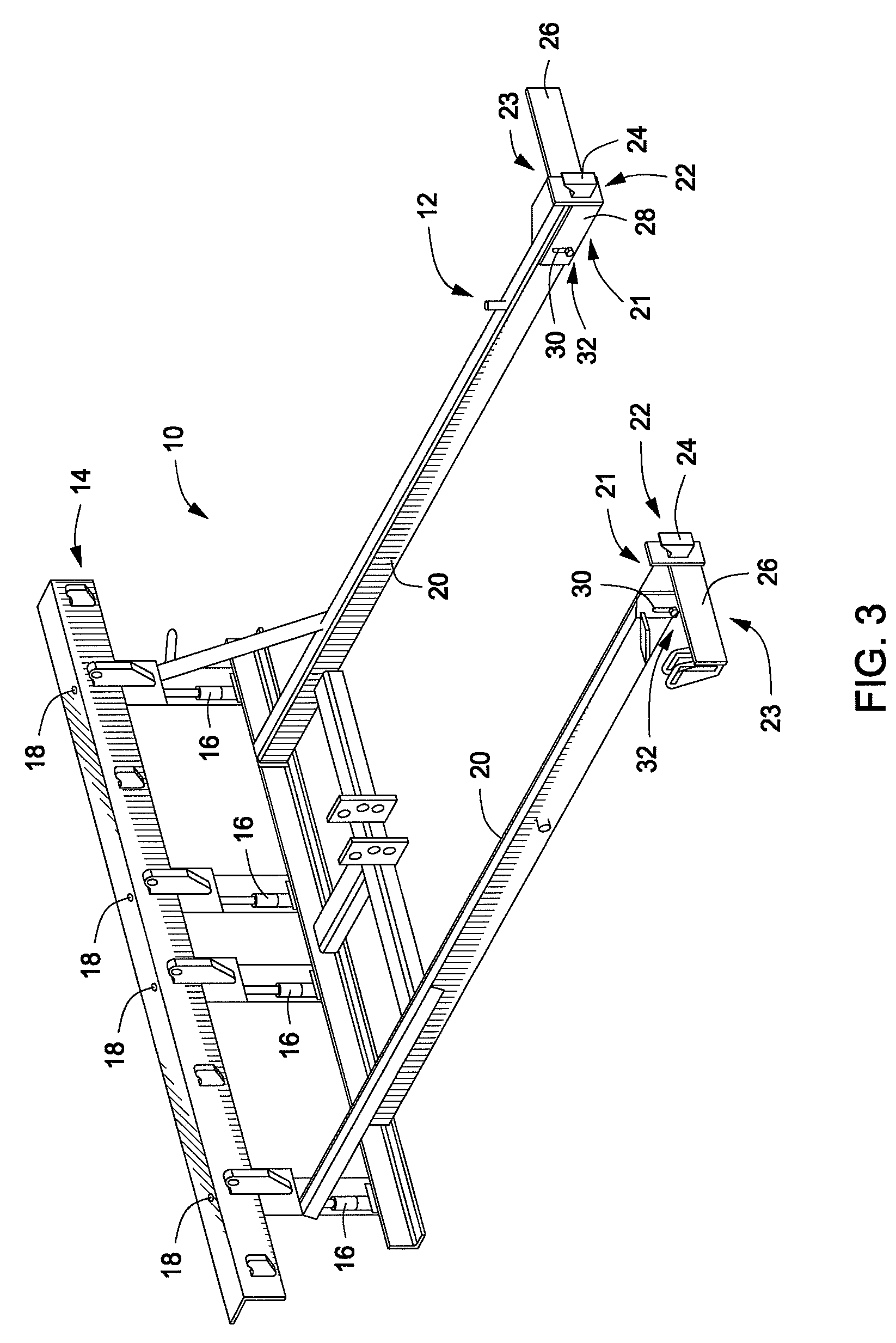 Shimless frame support method and apparatus for dock levelers