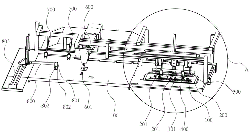 Automatic seam abutting device for cutting pieces and seam abutting method of automatic seam abutting device