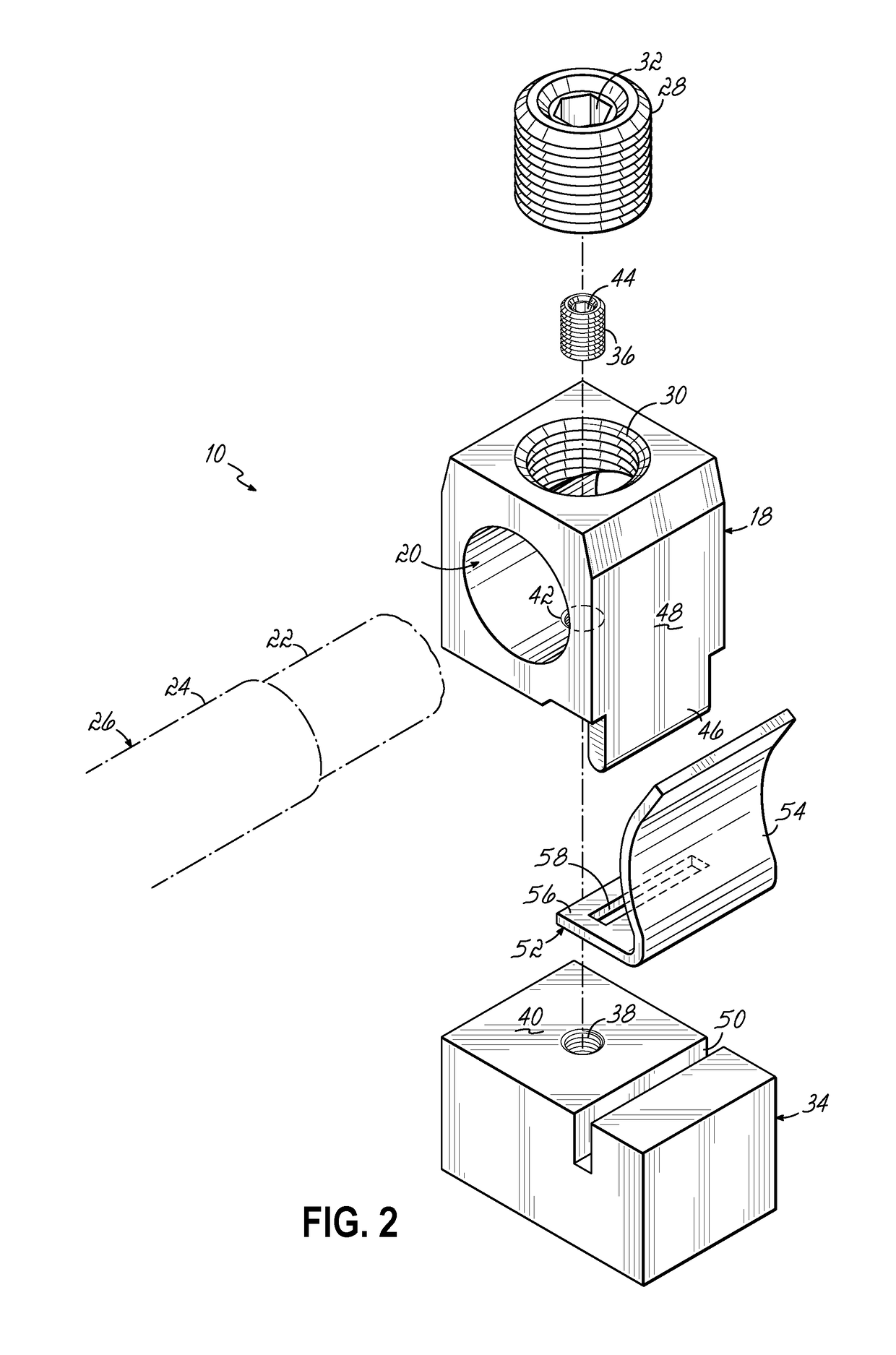 Power distribution clip assembly