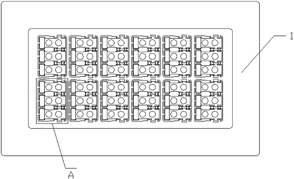 Method for producing single PCS substrate by UV laser cutting