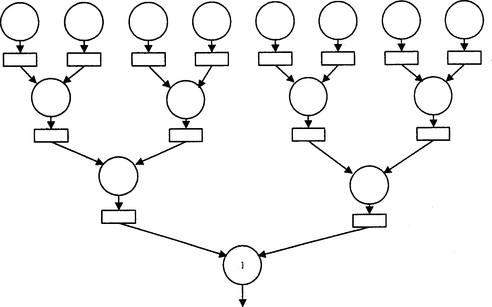 Laminated programmable parallel video signal processor for motion estimation algorithm