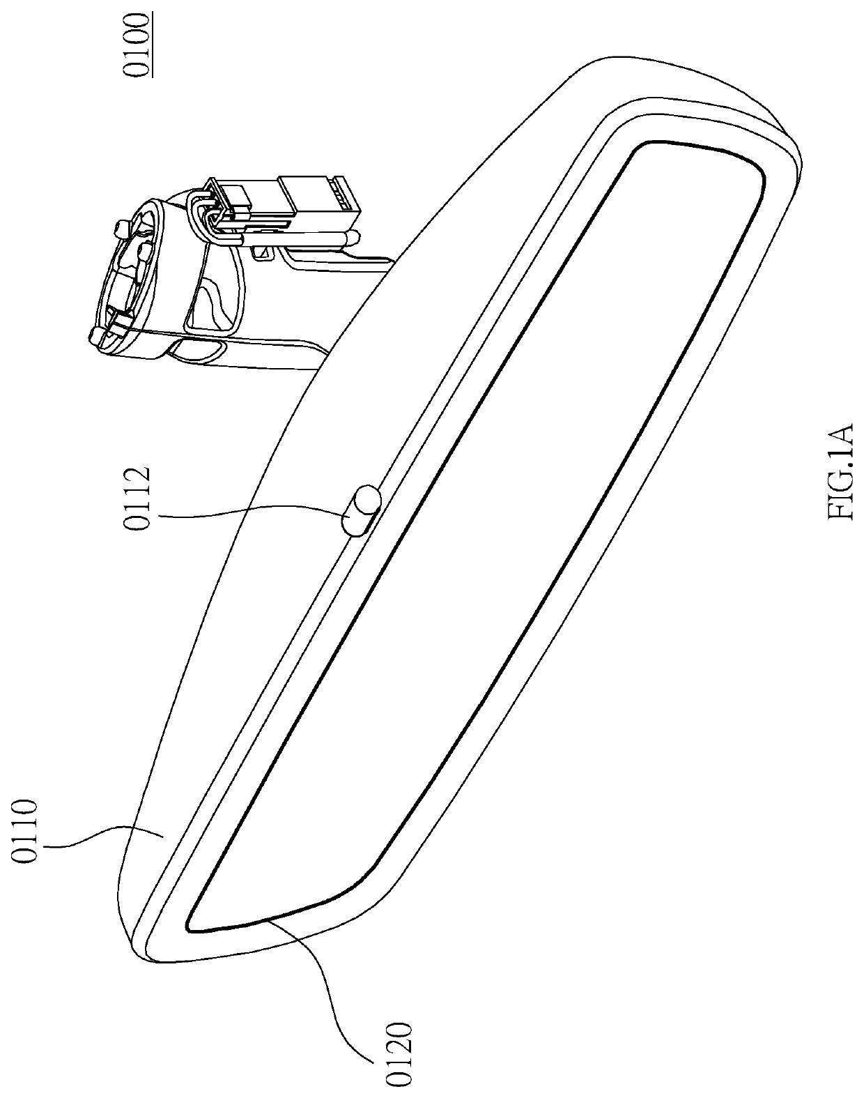 Movable carrier auxiliary system and vehicle electronic rear-view mirror