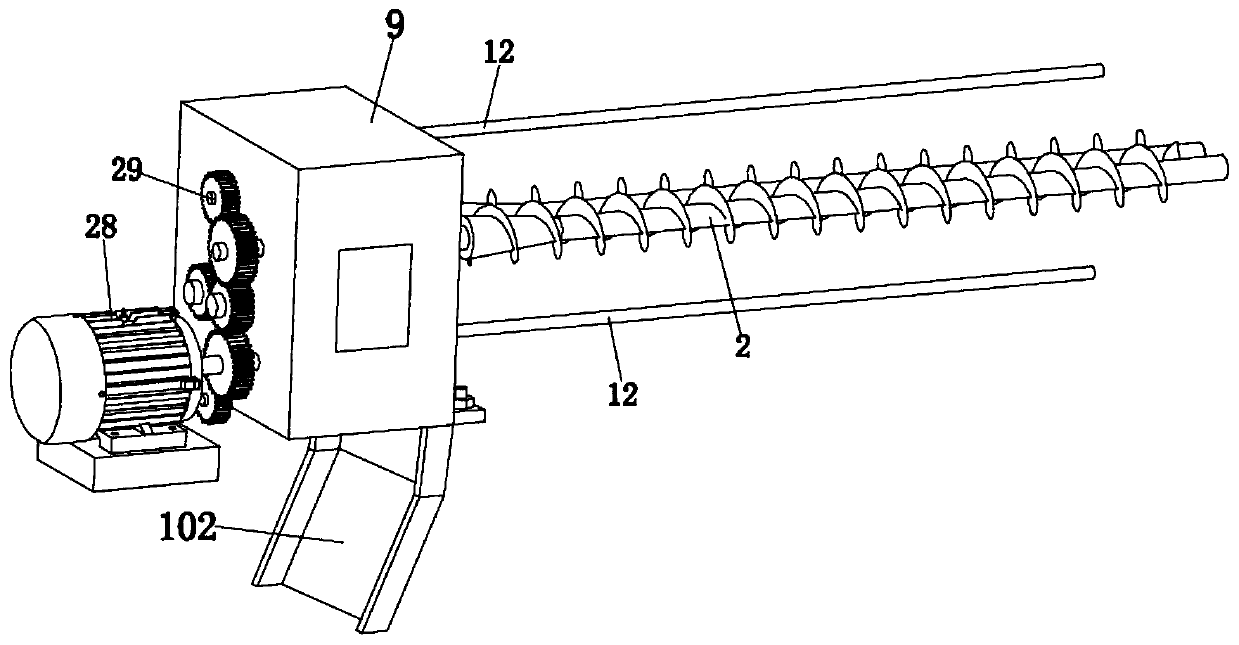 Reciprocating type laminated spiral solid-liquid separator