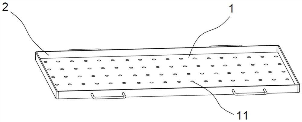 Powder distributor for placing target material green bodies and sintering method of planar target material