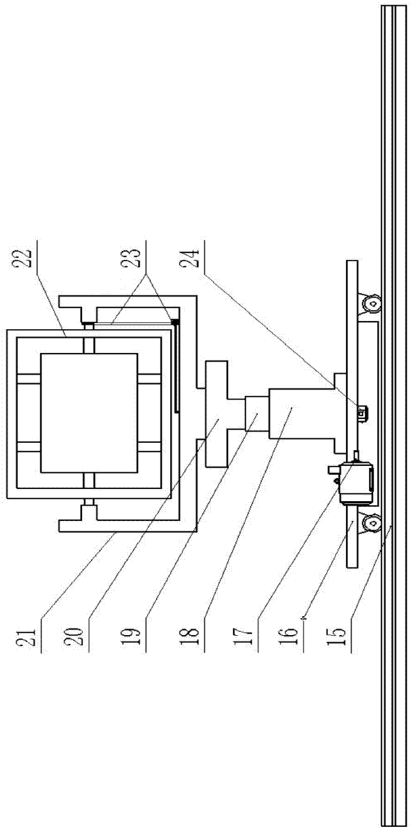 Rotational moulding machine