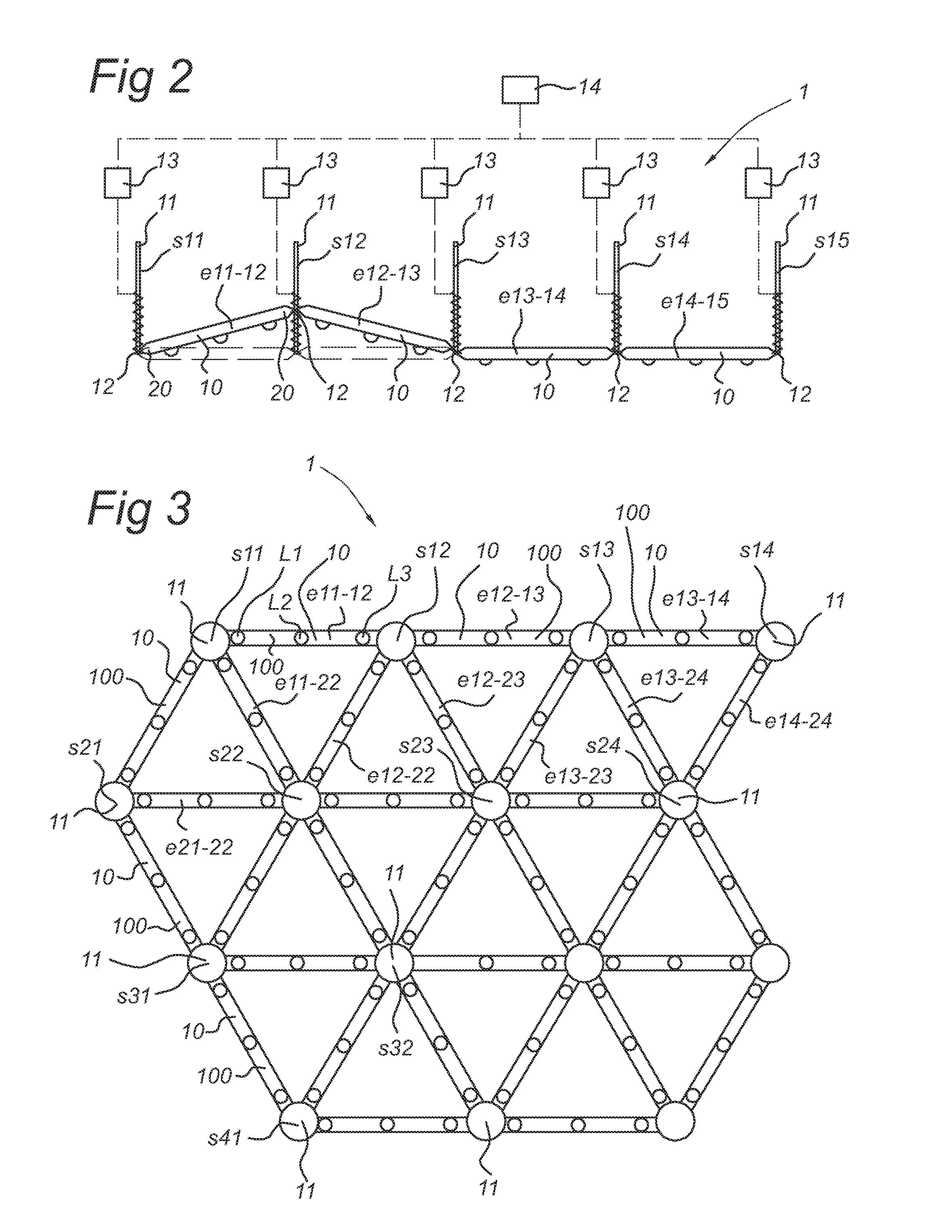 Lighting system, space with a lighting system, and method of providing an illumination profile using such a lighting system