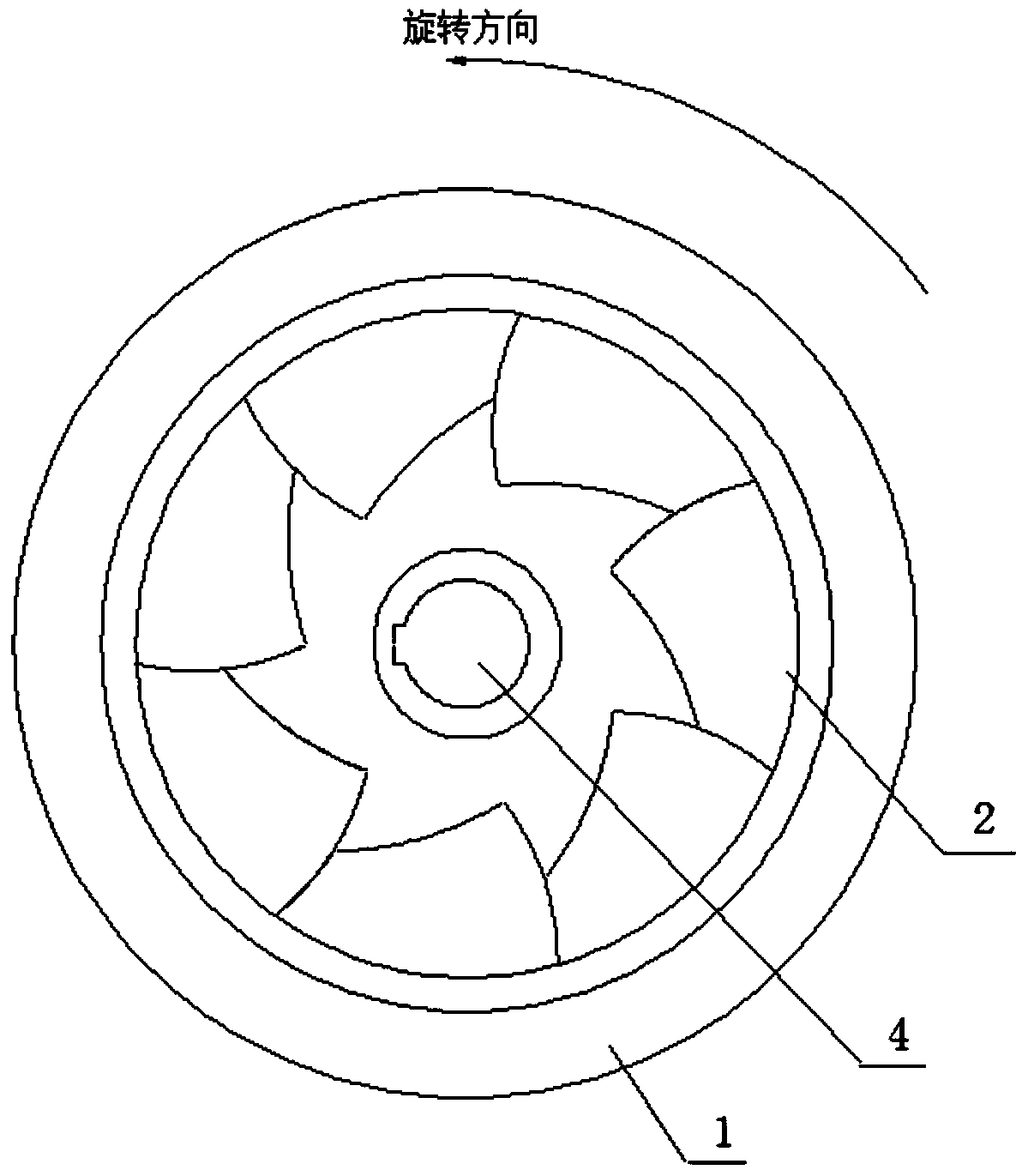 Hydraulic design method of high-cavitation-resistance nuclear main pump impeller and high-cavitation-resistance nuclear main pump impeller