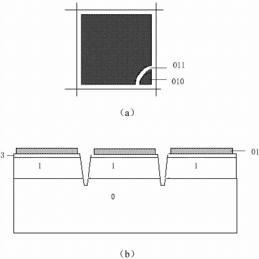 Laser stripping film LED (Light-Emitting Diode) and preparation method thereof
