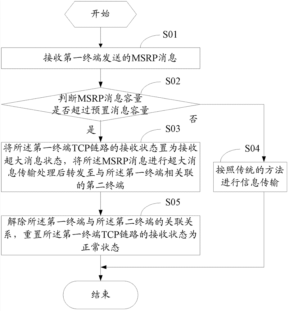 Message transmission and processing method and device