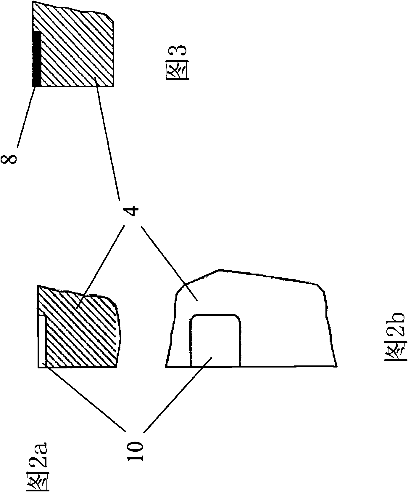 Element for securing a heating system to rolling plates in a continuous press