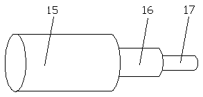 Sectional type precision threshing device