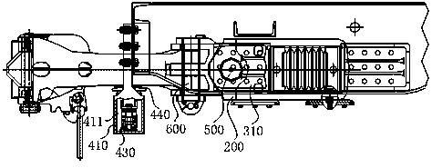 H-shaped coupler assembly and rail vehicle