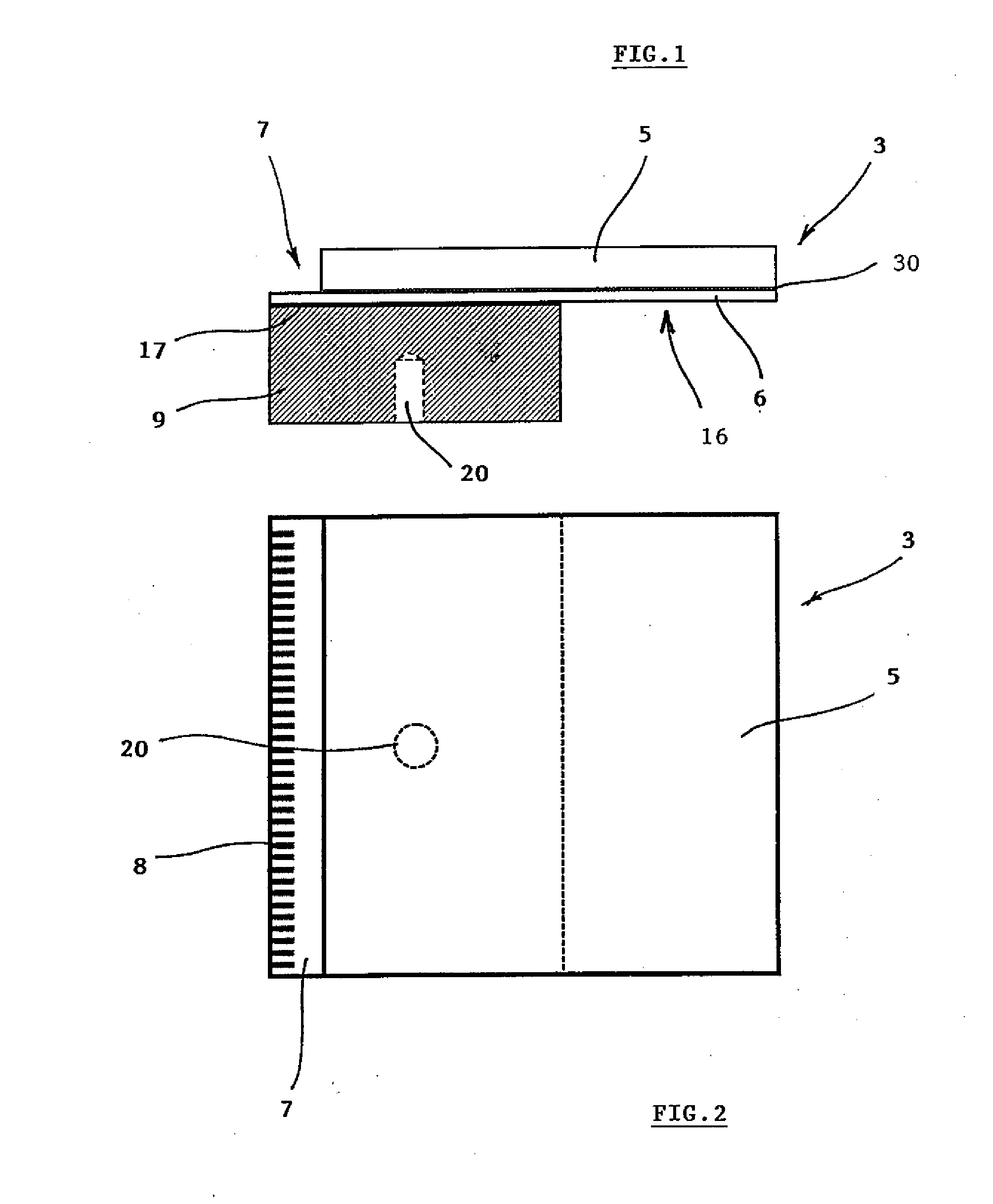 Detector of ionizing radiation enabling a coherent digital image