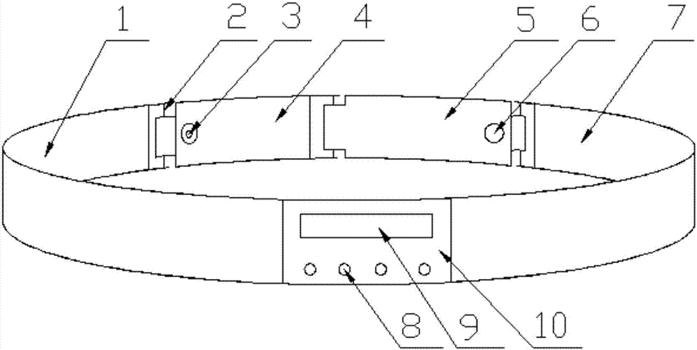 Bracelet with timing vibration function