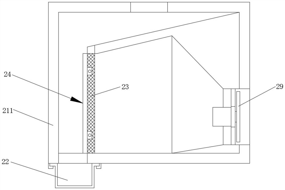 A rough grinding device for the production of oak suit doors