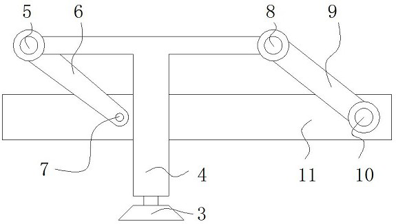 Wafer visual inspection equipment with removing structure and for semiconductor production